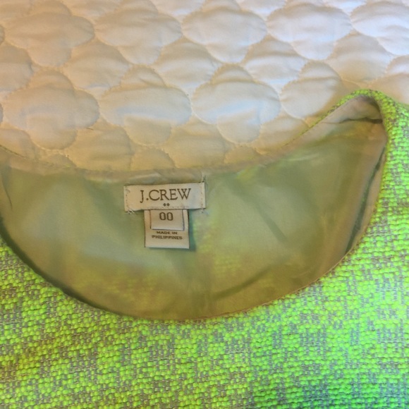 J. Crew lime green summer dress - Picture 3 of 8